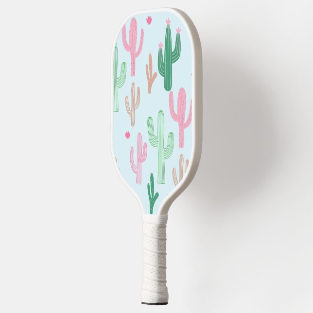 Palas De Pickleball Paddle Preppy Cacti (Izquierda)