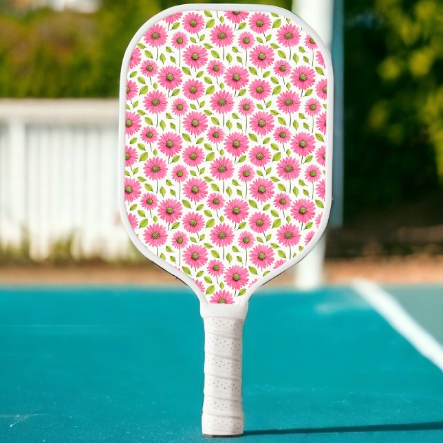 Palas De Pickleball Paddle Preppy Pickleball Con Daisies Rosa (Subido por el creador)