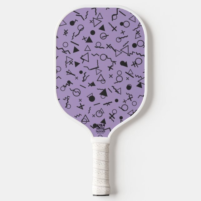 Palas De Pickleball Paddle Purple Pickleball (Anverso)