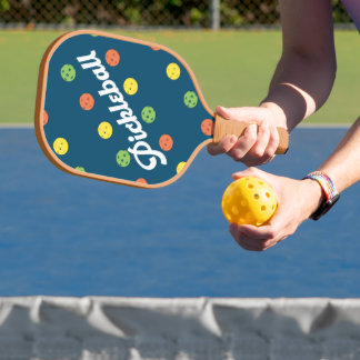 Palas De Pickleball Paddle retro de pellebol personalizado