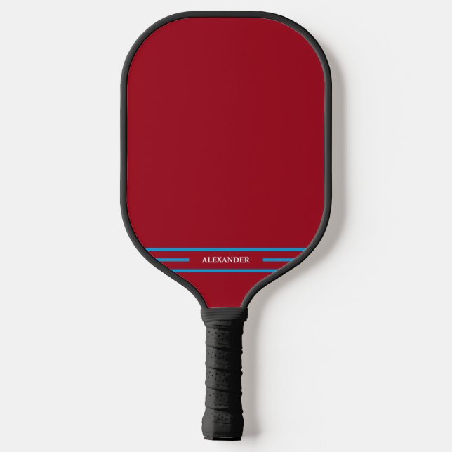 Palas De Pickleball Paddle rojo personalizado de bolas de bolas (Reverso )