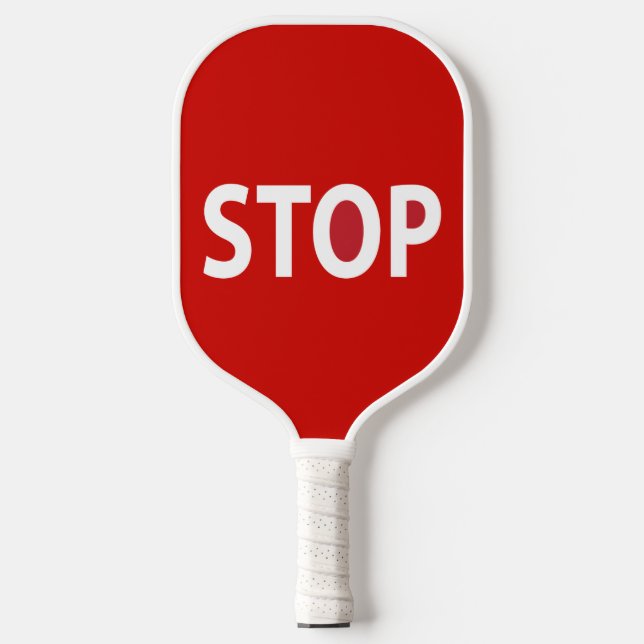 Palas De Pickleball Paddle STOP and GO Design Pickleball (Anverso)