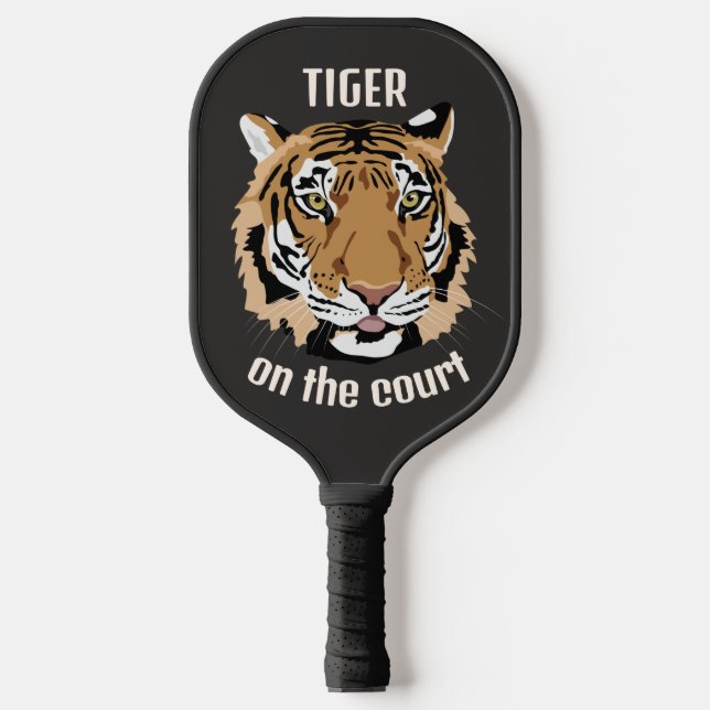 Palas De Pickleball Paddle Tiger Design Pickleball (Anverso)