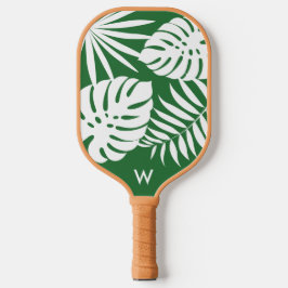 Palas De Pickleball Paddle Tropical Green Monogram Pickleball