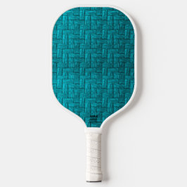 Palas De Pickleball Paddle turquesa de baloncesto con estampado