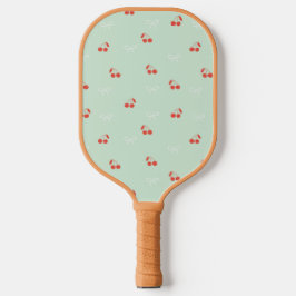 Palas De Pickleball Paddle verde claro de cerezo y baloncesto