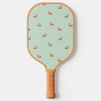 Palas De Pickleball Paddle verde claro de cerezo y baloncesto