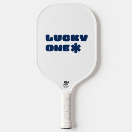Palas De Pickleball Paddle White Lucky One Pickleball