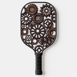 PALAS DE PICKLEBALL PADDLES DE PICKLEBALL DE LOS ENGRANAJES DE STEAMPU