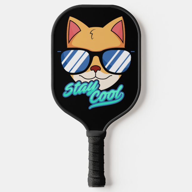 Palas De Pickleball PADDLES DE PICKLEBALL FUNNY DE Guay CAT (Anverso)