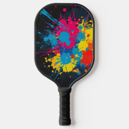 Palas De Pickleball Paint Splatter Sports Pickleball Paddle