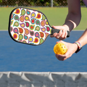 Palas De Pickleball Paisleys concéntricos