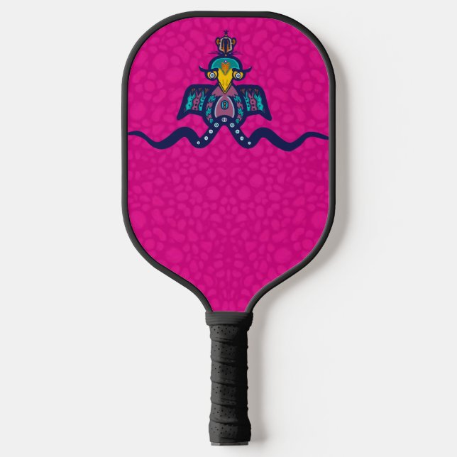 Palas De Pickleball Pájaro en una línea (Anverso)