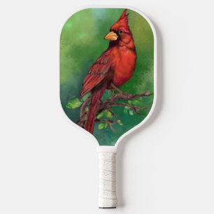 Palas De Pickleball Pájaros de pájaros del cardenal rojo del norte
