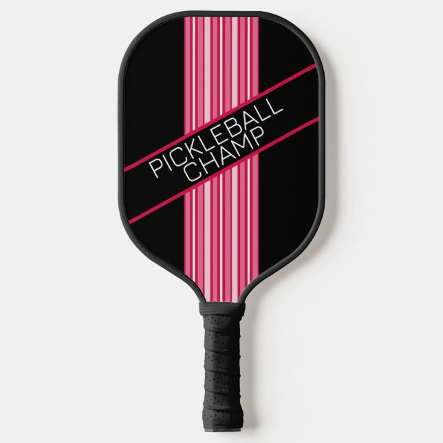 Palas De Pickleball Paleta de campeón rosa (Anverso)