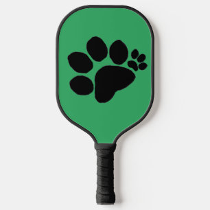 Palas De Pickleball Paleta de peletería - Huella de polidáctilo sobre 