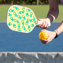 Palas De Pickleball Paleta de Pickle Ball con Diseño de Corazón