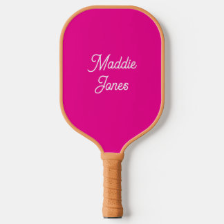 Palas De Pickleball paleta de pickle ball rosa personalizada