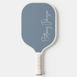 Palas De Pickleball Paleta de Pickleball Azul Polvoriento con Monogram
