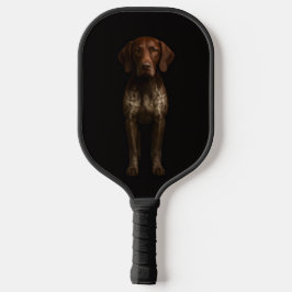 Palas De Pickleball Paleta de Pickleball Black 4 Luxe con Perro Pointe
