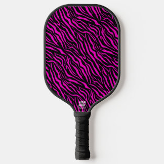 PALAS DE PICKLEBALL PALETA DE PICKLEBALL CEBRA ROSA FUCSIA