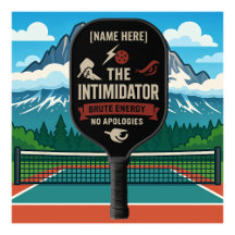 Paleta de Pickleball con El Intimidador