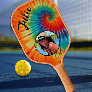 Palas De Pickleball Paleta de Pickleball con Foto de Tie Dye