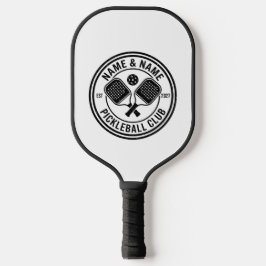 Palas De Pickleball Paleta de Pickleball con Logo de Club Circular