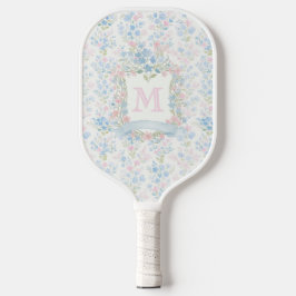 Palas De Pickleball Paleta de Pickleball con Monograma Floral Personal