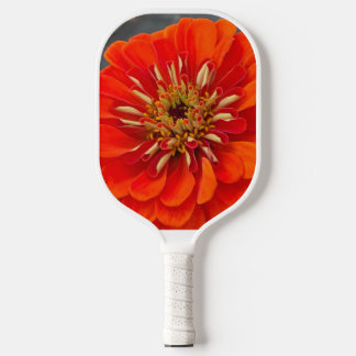 Palas De Pickleball paleta de pickleball con una flor naranja