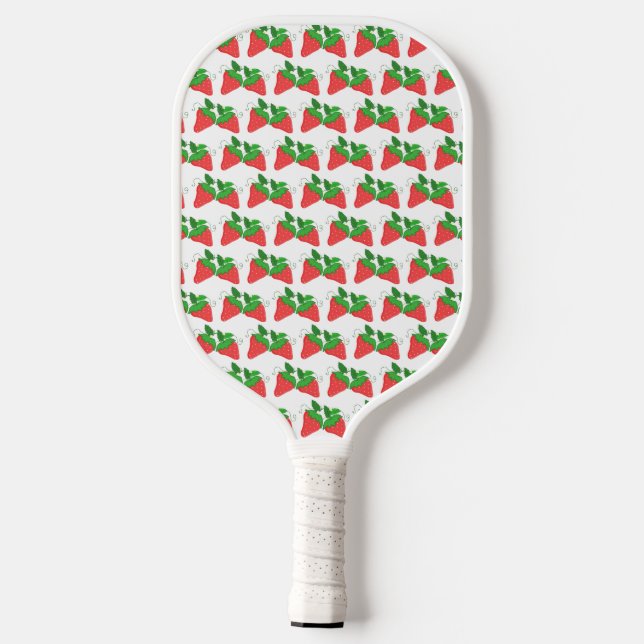Palas De Pickleball Paleta de Pickleball de Fresas (Reverso )