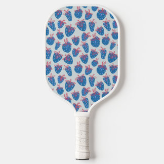 Palas De Pickleball Paleta de Pickleball de Fresas Azules Pintadas