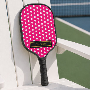Palas De Pickleball Paleta de Pickleball de Lunares Rosados