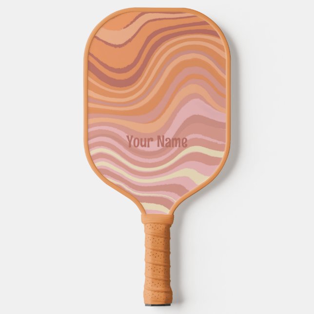 Palas De Pickleball Paleta de pickleball de olas divertidas (Anverso)