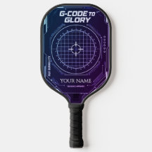 Paleta de pickleball de precisión de acero cepilla
