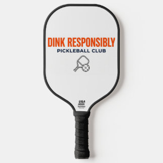 Palas De Pickleball Paleta de Pickleball Dink Responsablemente Club