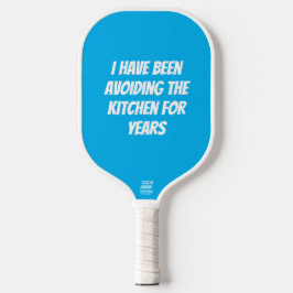Palas De Pickleball Paleta de Pickleball Divertida Azul Fuera de la Co