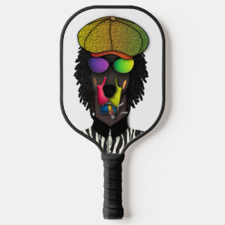 Palas De Pickleball Paleta de Pickleball Doberman Funky Vibes – Retro