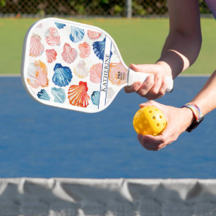 Palas De Pickleball Paleta de Pickleball Elegante - Concha de Mar