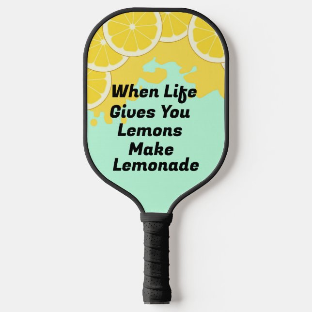 Palas De Pickleball Paleta de Pickleball Haz Limonada (Anverso)