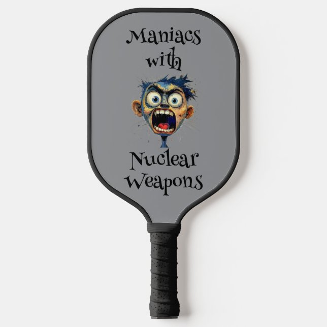 Palas De Pickleball Paleta de Pickleball Maniacs (Anverso)