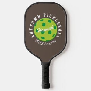 Palas De Pickleball Paleta de Pickleball Marrón PERSONALIZADA