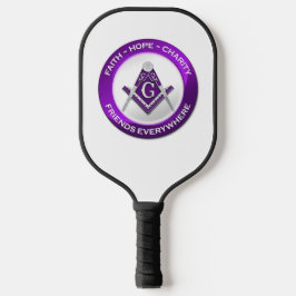 Palas De Pickleball Paleta de Pickleball Masónica Morada
