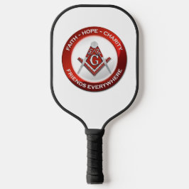 Palas De Pickleball Paleta de Pickleball Masónica Roja