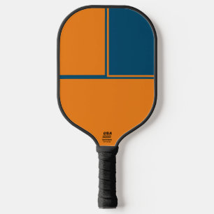 Palas De Pickleball Paleta de Pickleball Naranja y Azul Personalizada