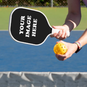 Palas De Pickleball Paleta de pickleball negra personalizada