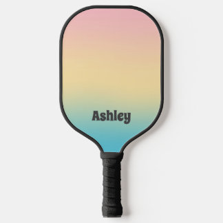 Palas De Pickleball Paleta de Pickleball Ombre Femenina con Nombre