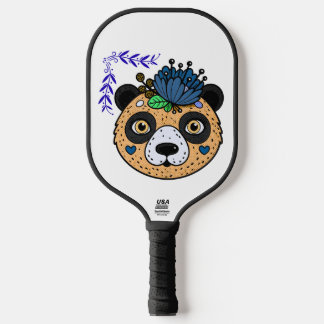 Palas De Pickleball Paleta de Pickleball Oso Floral