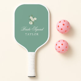 Palas De Pickleball Paleta de pickleball para boda de equipo de novia