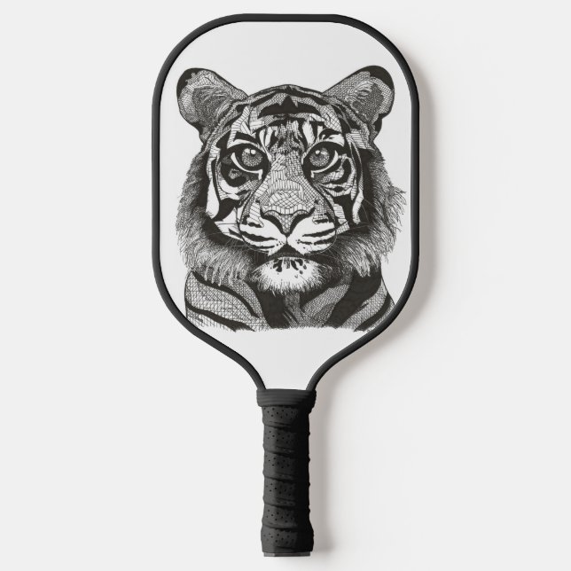 Palas De Pickleball Paleta de pickleball para tigres (Anverso)